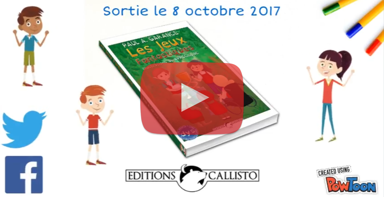 Bande-annonce du livre "Les Jeux Fantastiques"